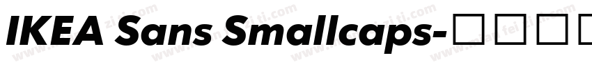 IKEA Sans Smallcaps字体转换